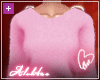 Al's Pink Fluffy Sweater