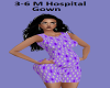 3-6 M Hospital Gown