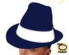 .(IH) FEDORA BLUE/WHT/ST