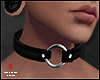 Silver ring collar