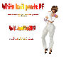 White knit pants PF