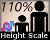 Height Scale 110% F