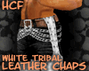HCF Tribal White Chaps