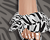 Zebra shoe