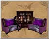 #Purple Armchairs