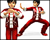 Kungfu Silk Top RED