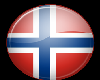 Norway Button Sticker