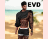 EVD Black Boxer Tatto