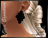 Black Pearls Earrings L*