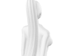Long white horn