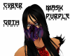  Goth Mask Purple