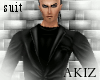]Akiz[ Leather Suit