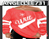 WILL- NAME SWEATER-RED