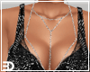 Black Disco Cowl Top