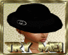 QT~GG Glam Black Hat