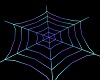 Neon Animated Spider Web
