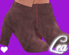 Maroon Suede Boots