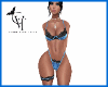 Linda Lingerie B V2 Azul