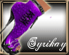 Cheeky Purple Heels