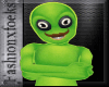 Green glow alien Male