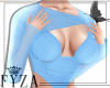 F❥ Blue Corset Top