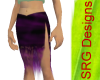 Purple Shadow long skirt