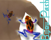 Orange&Blue ClimbingFrog