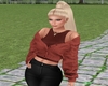 TA Burnt Orange Sweater