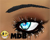 ~MDB~ JET BLACK EYEBROWS