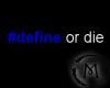 (M) Define or die M