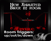 Animated Biker DJ Room