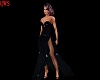 Black Diamente Gown