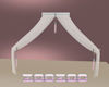 Z White bed canopy