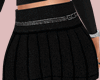 E* Black Knitted Skirt