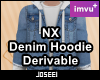 NX Denim Hoodie