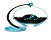 BLK/BLUE CUDDLE SWING