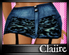 C|Xlb Vintage'd Shorts