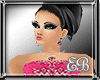 EB*SHINY PINK GOWN-XXL