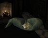 Sleeping Cat fish pillow