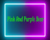 Pink and purple Bear