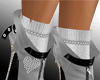 boots cinza