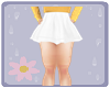 Girls White Skirt