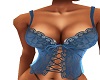 mkl blue blouse