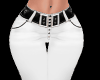 white pants black belt