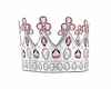 Glenda Crown Silver Pink