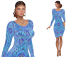 TF*  Boho Modest Dress
