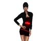 ensemble rouge et noir