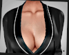 .L. Satin Robe Black