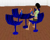 Blue Flame club table