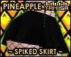 !T Pineapple Spked Skirt